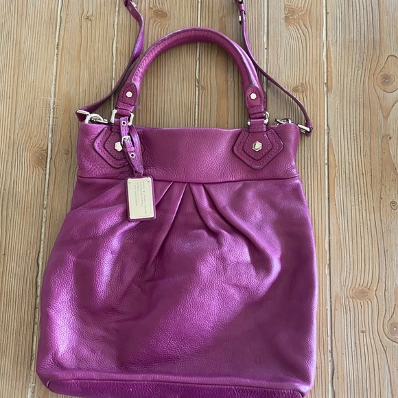 Marc by Marc Jacobs Classic Q City Bag in Electric Violet - Picture 2 of 11